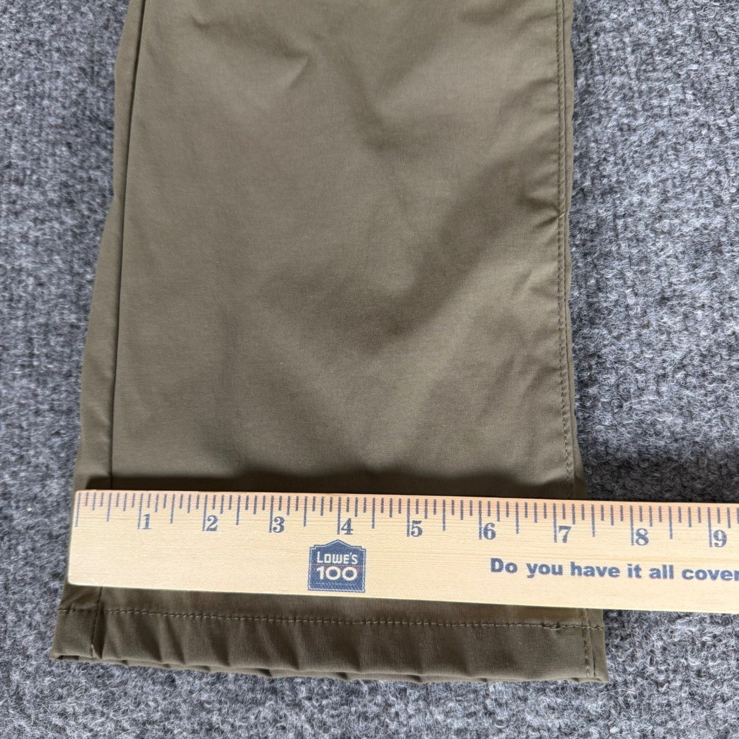 Eddie Bauer Guide Pro Pants Mens 34x30 (33x29) Olive Green Outdoor Hiking Trail