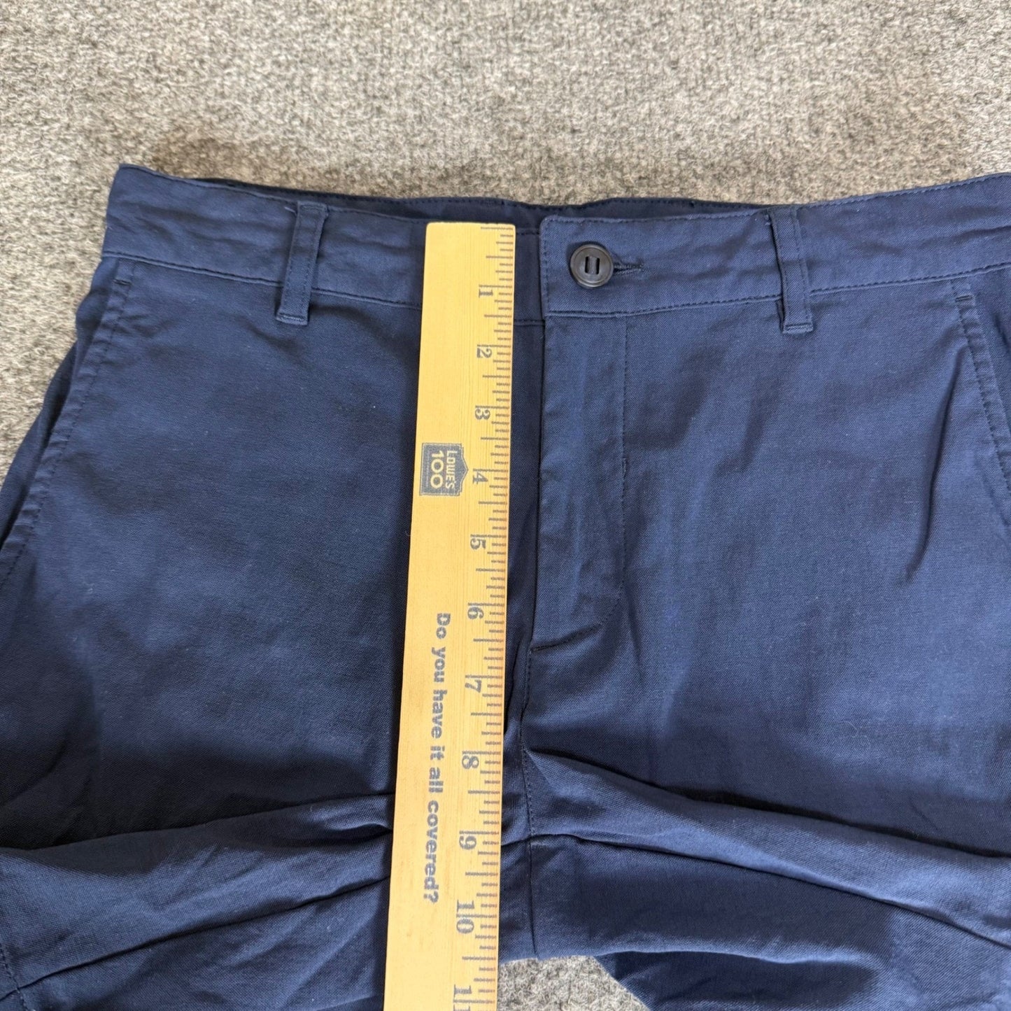 Outlier New Way Shorts Mens 28 Blue Stretch Nylon Tech Casual Travel Performance