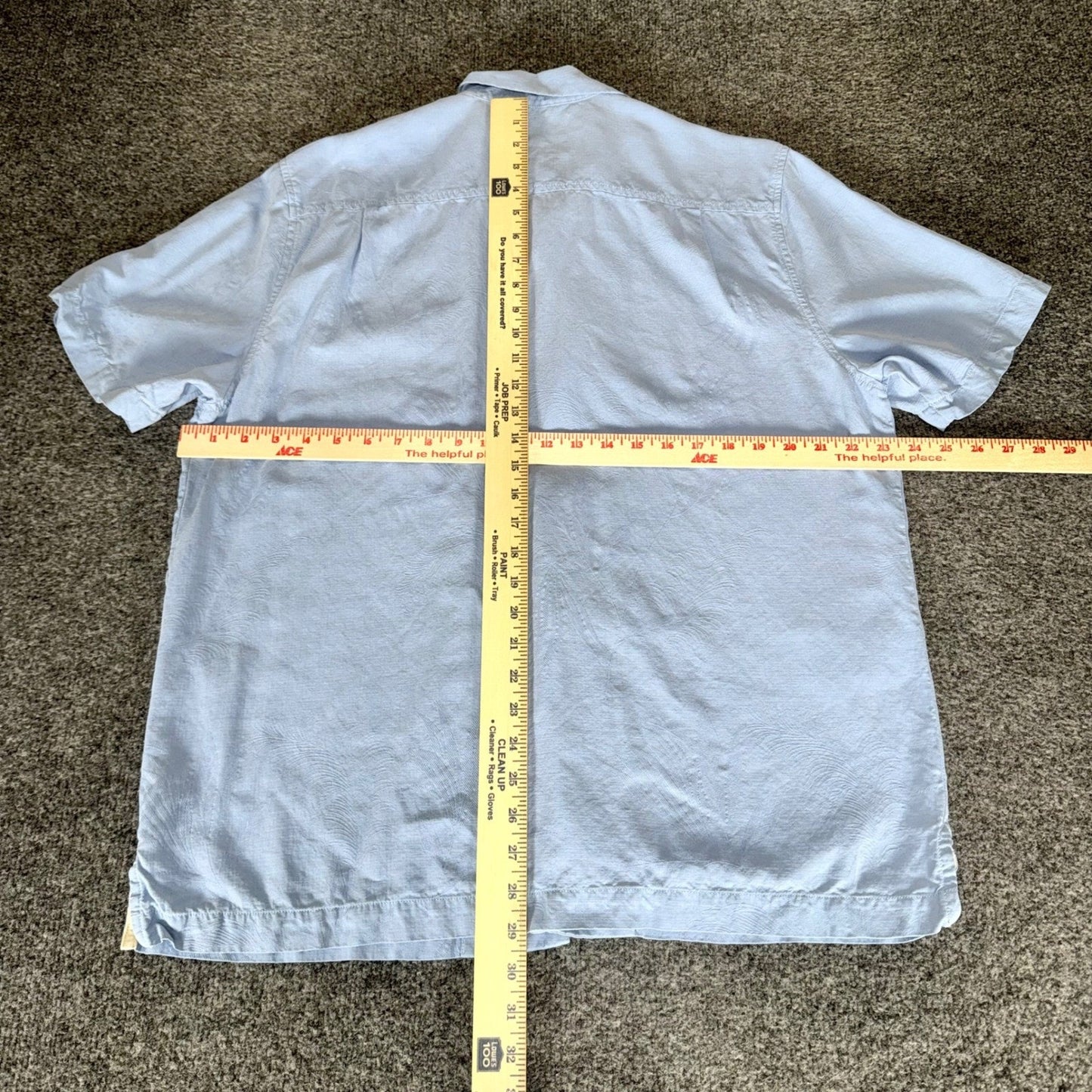 Tommy Bahama Mens Large Blue Silk Camp Shirt Floral Short Sleeve Hawaiian Resort