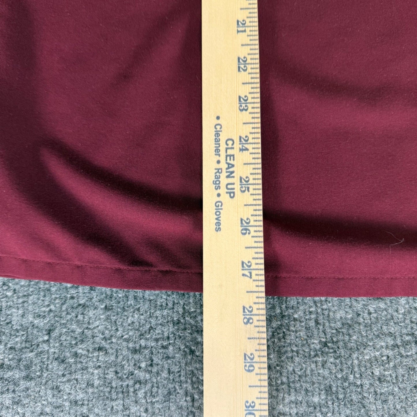 FIGS Catarina Scrub Top Womens XL Burgundy V-Neck Short Sleeve Medical Uniform