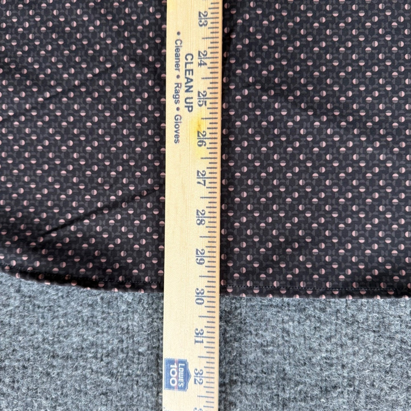 7 Diamonds 4-Way Stretch Shirt Men XL Geometric Short Sleeve Casual Button Up