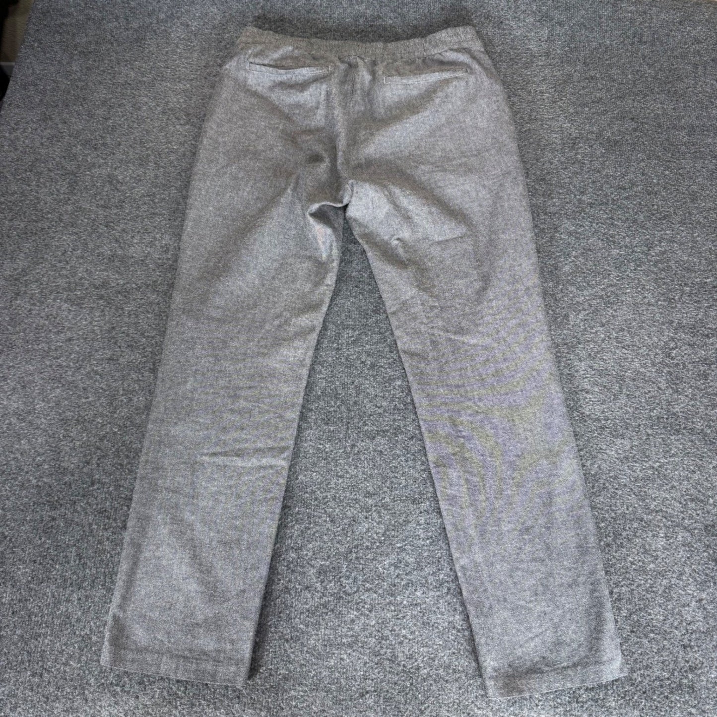 Banana Republic Mason Athletic Tapered Pant Mens 32x32 (Fits 32x30) Grey Cotton