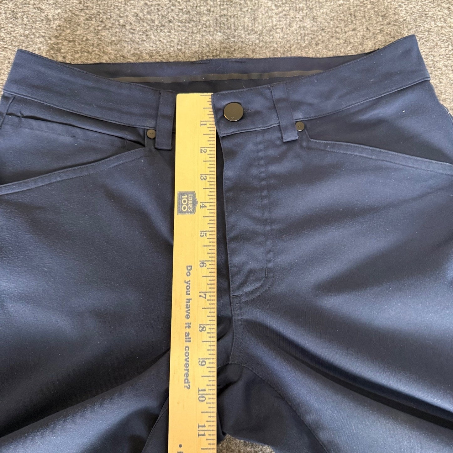 Myles Pants Mens 30x32 Blue Athletic Slim Performance Stretch Casual Everyday