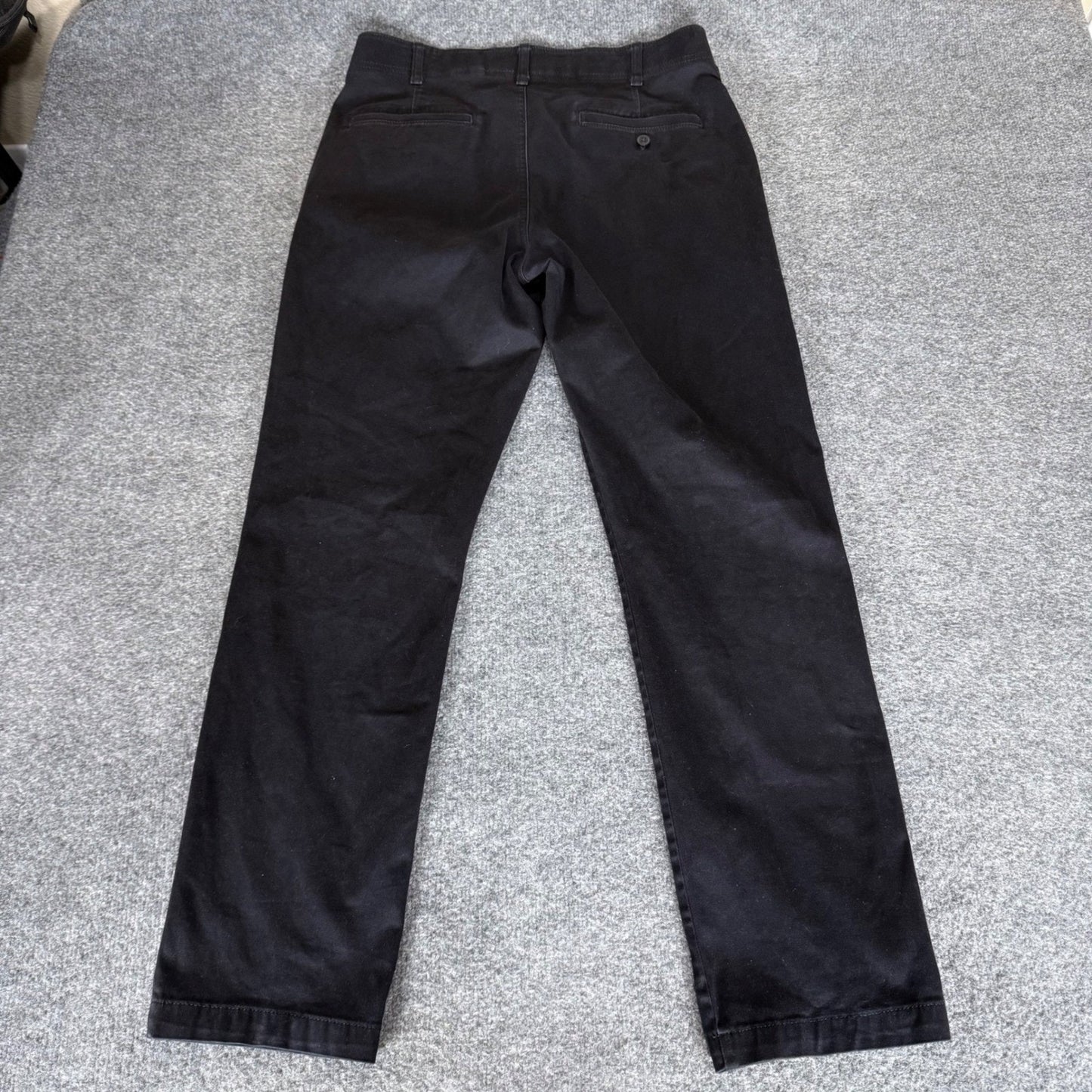 Lee Extreme Motion MVP Mens Slim Fit Chino Pants Black 34x32 Stretch Casual