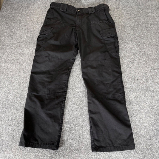 5.11 Tactical Stryke Pants Mens Black Cargo 36x30 Ripstop Work Utility Durable