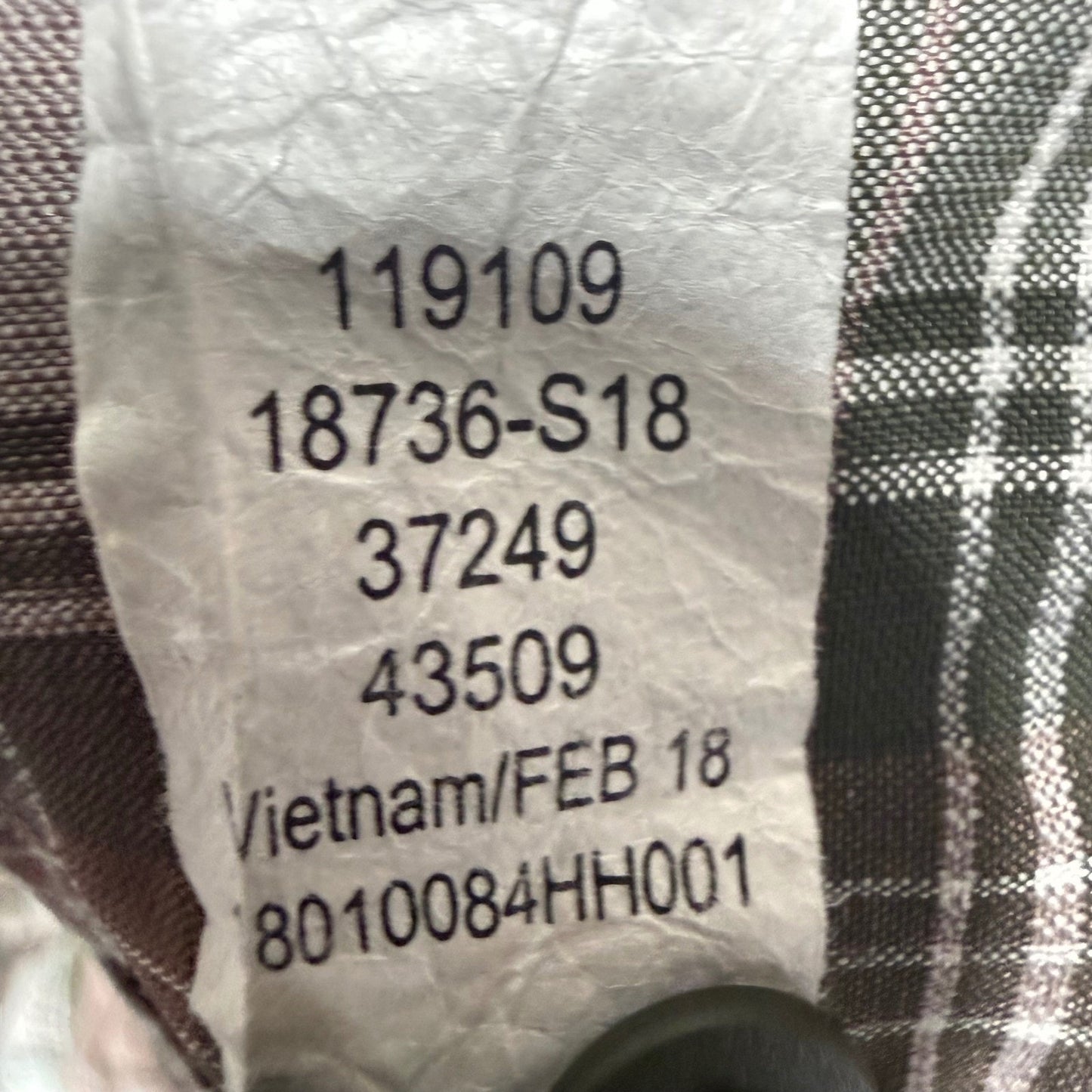 REI Co-op Mens Sahara Tech Plaid Long Sleeve Button Down Hiking Shirt Large