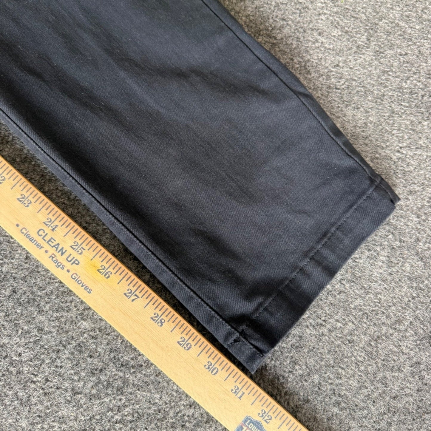 Lee Extreme Comfort MVP Relaxed Fit Pants Mens 34x31 Black Performance Chino