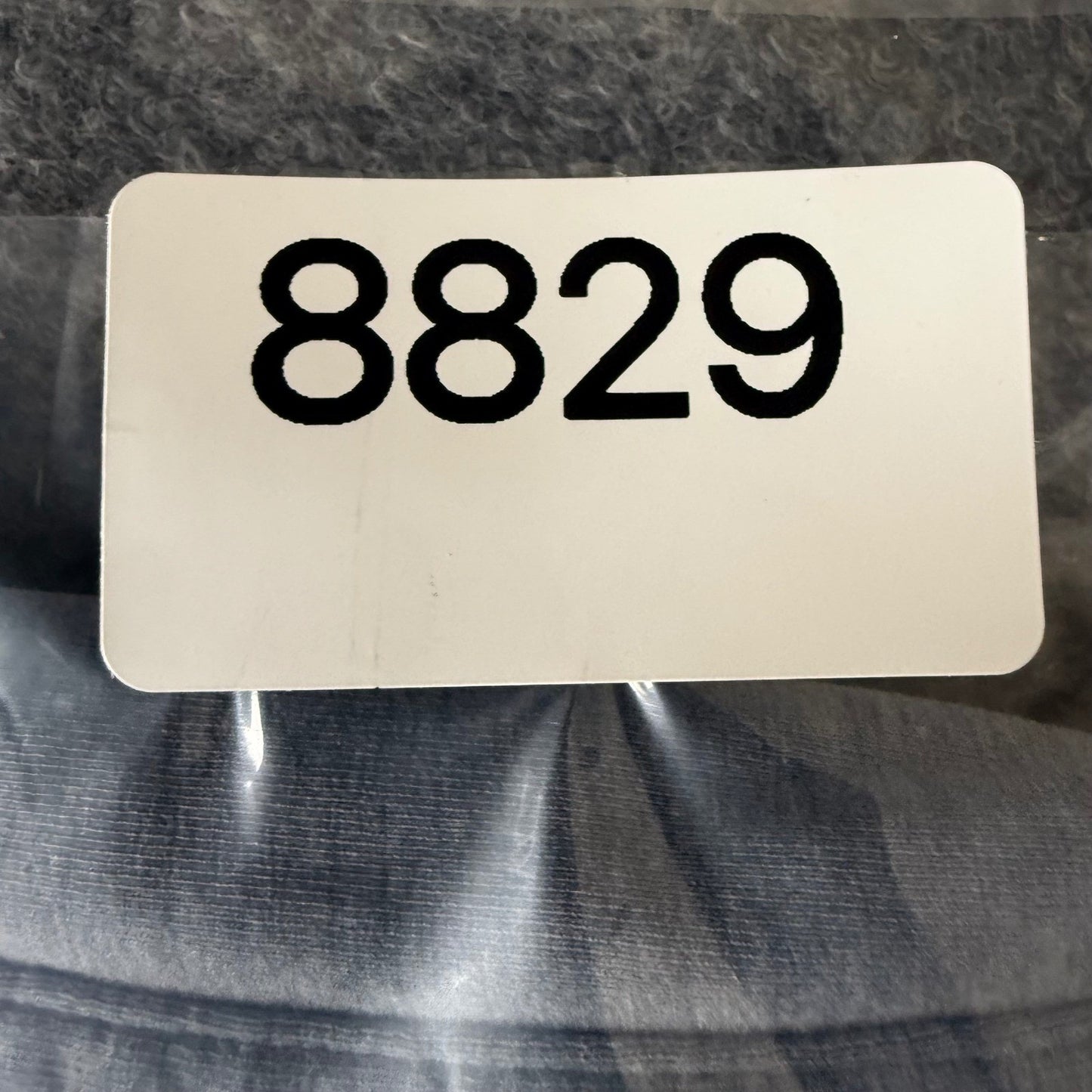 Linksoul Men Blue Striped Golf Polo Shirt Medium Short Sleeve Performance Casual