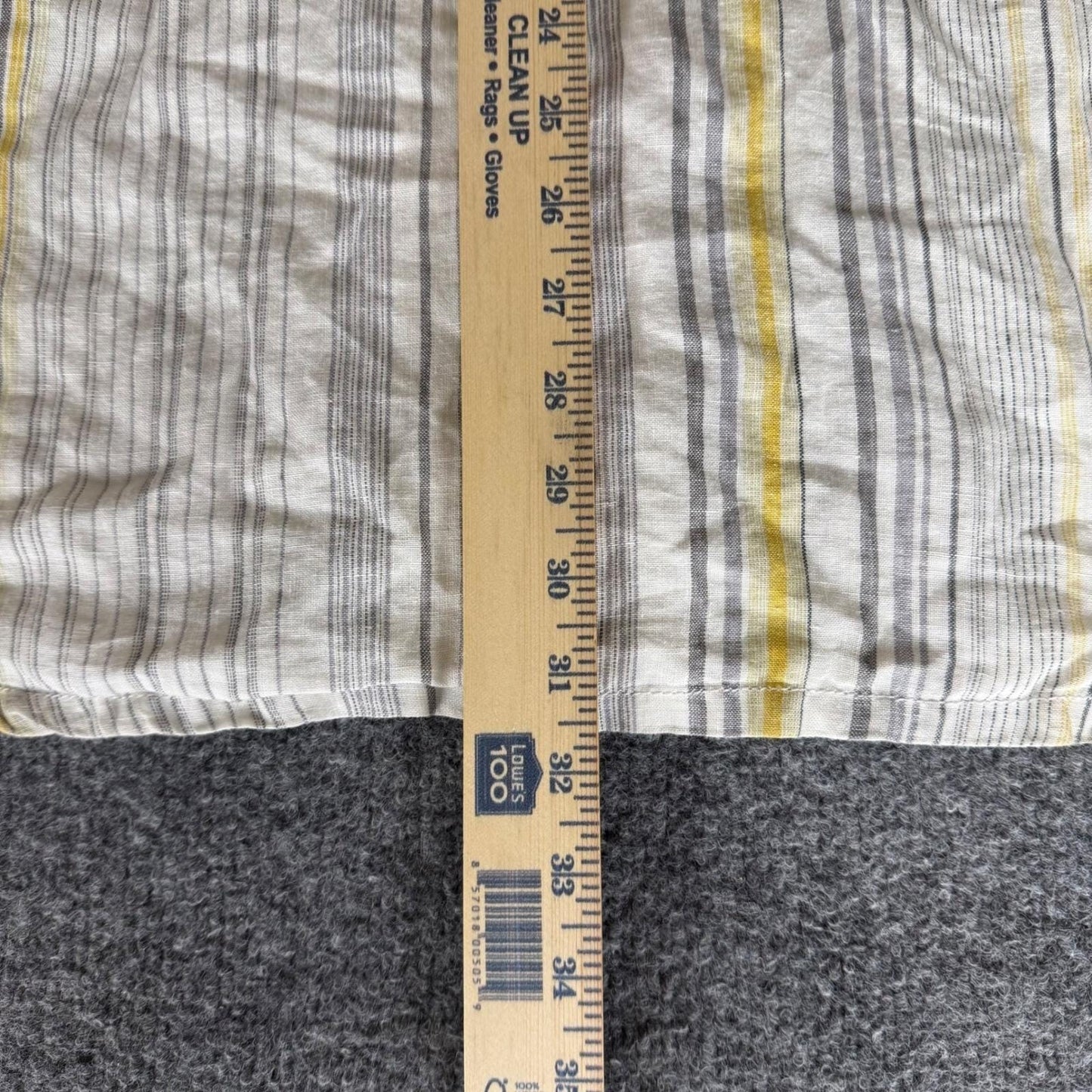 Tommy Bahama Relax Linen Shirt Mens XL Striped Button Up Casual Summer Comfort