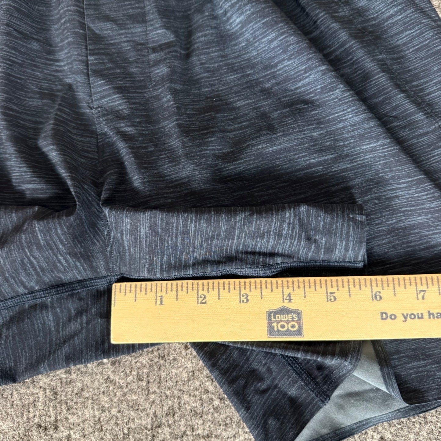 Lululemon Surge Mens Running Shorts Small Blue Athletic Gym Performance Training