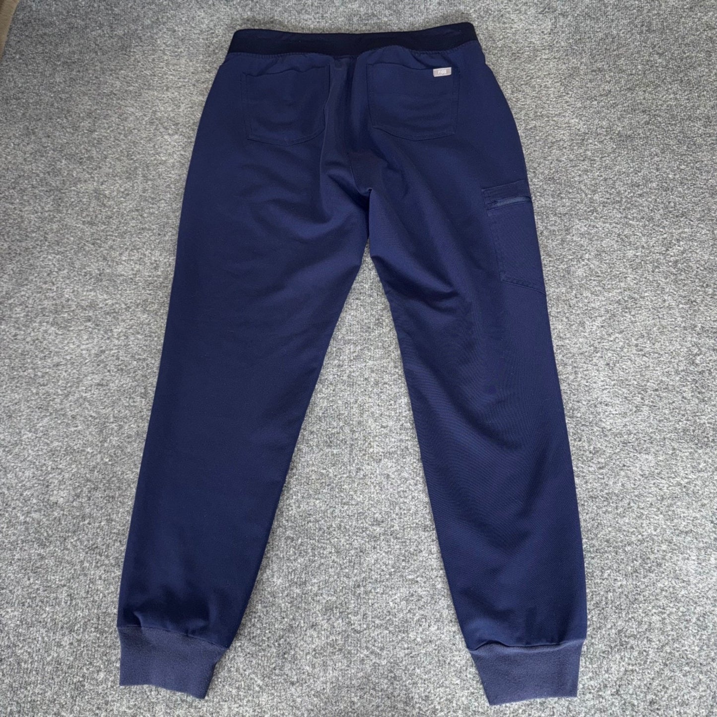 FIGS Zamora Scrub Pants Womens Medium 32x29 Navy Blue Medical Nursing Uniform