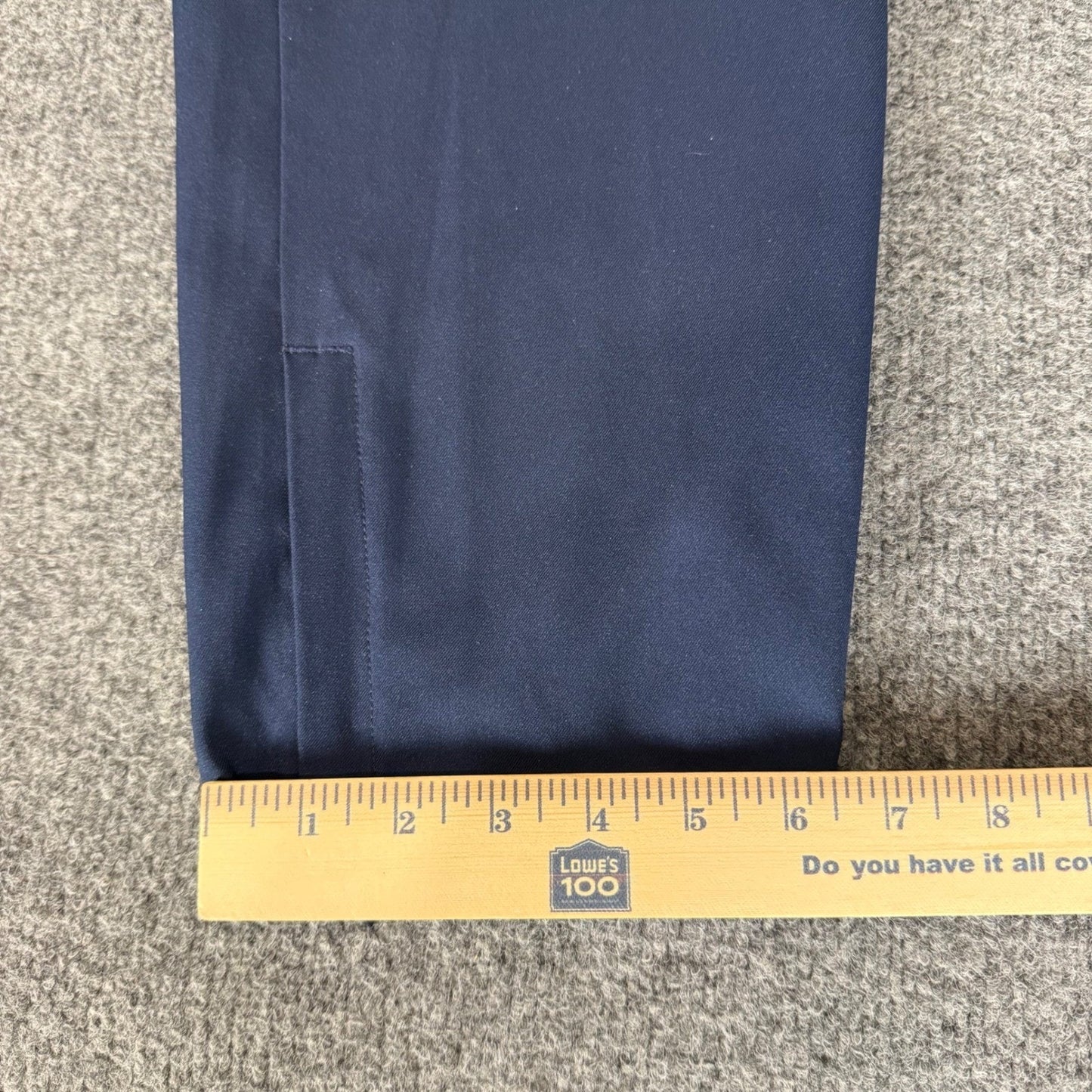 Mizzen+Main Pants Mens XL 36x30 Navy Blue Athletic Pants Joggers Ankle Split