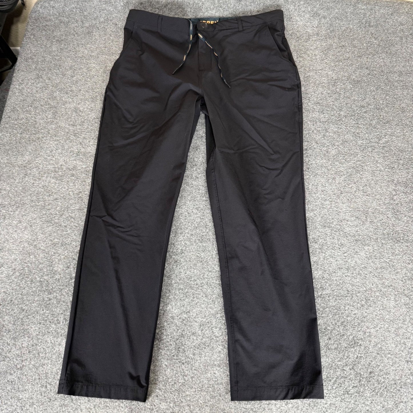 Teren Designs Daily Driver Pants Mens 38x31 Black Stretch Outdoor Performance