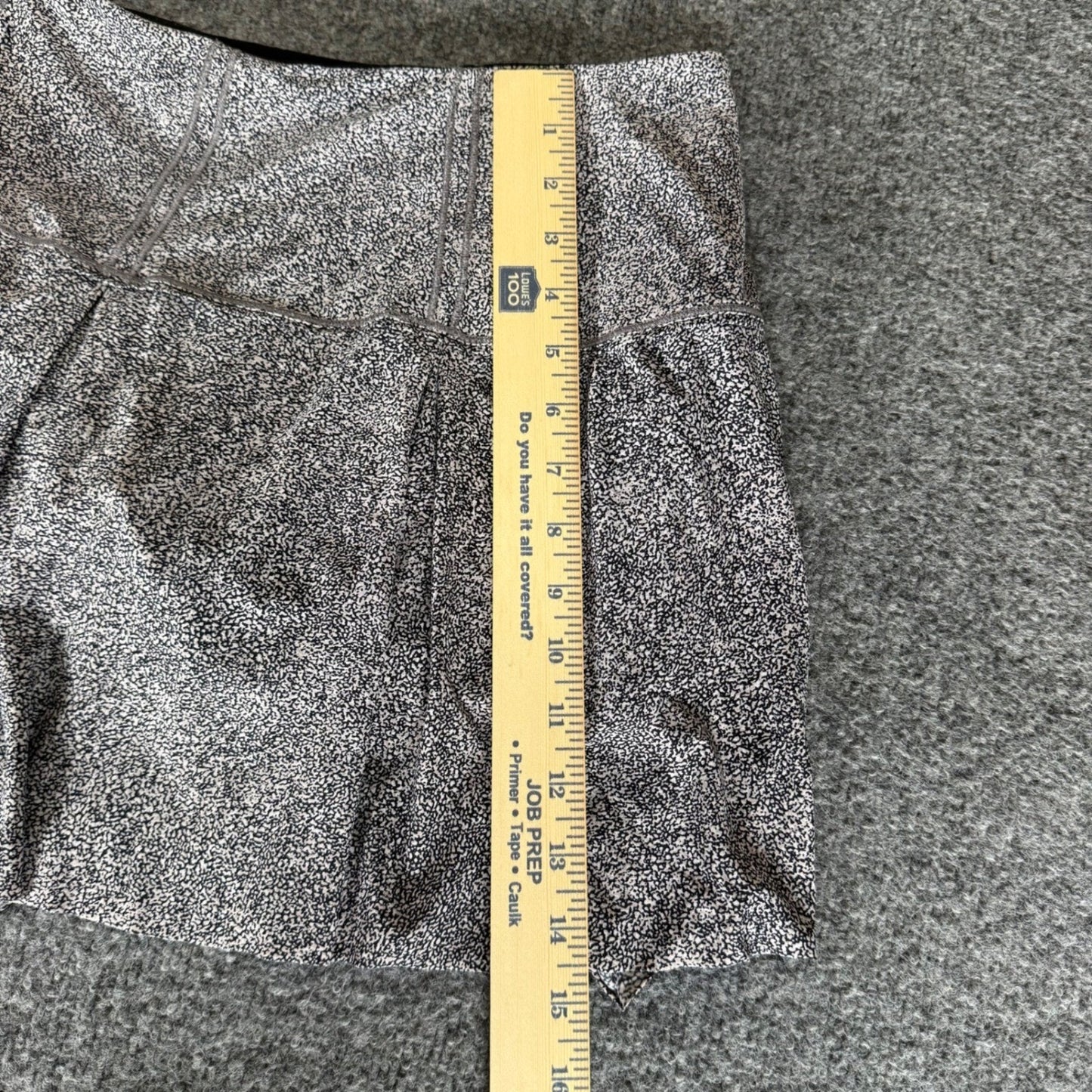 Lululemon Lost In Pace Skirt Womens Size 4 Sea Spray Alpine Athletic Lined