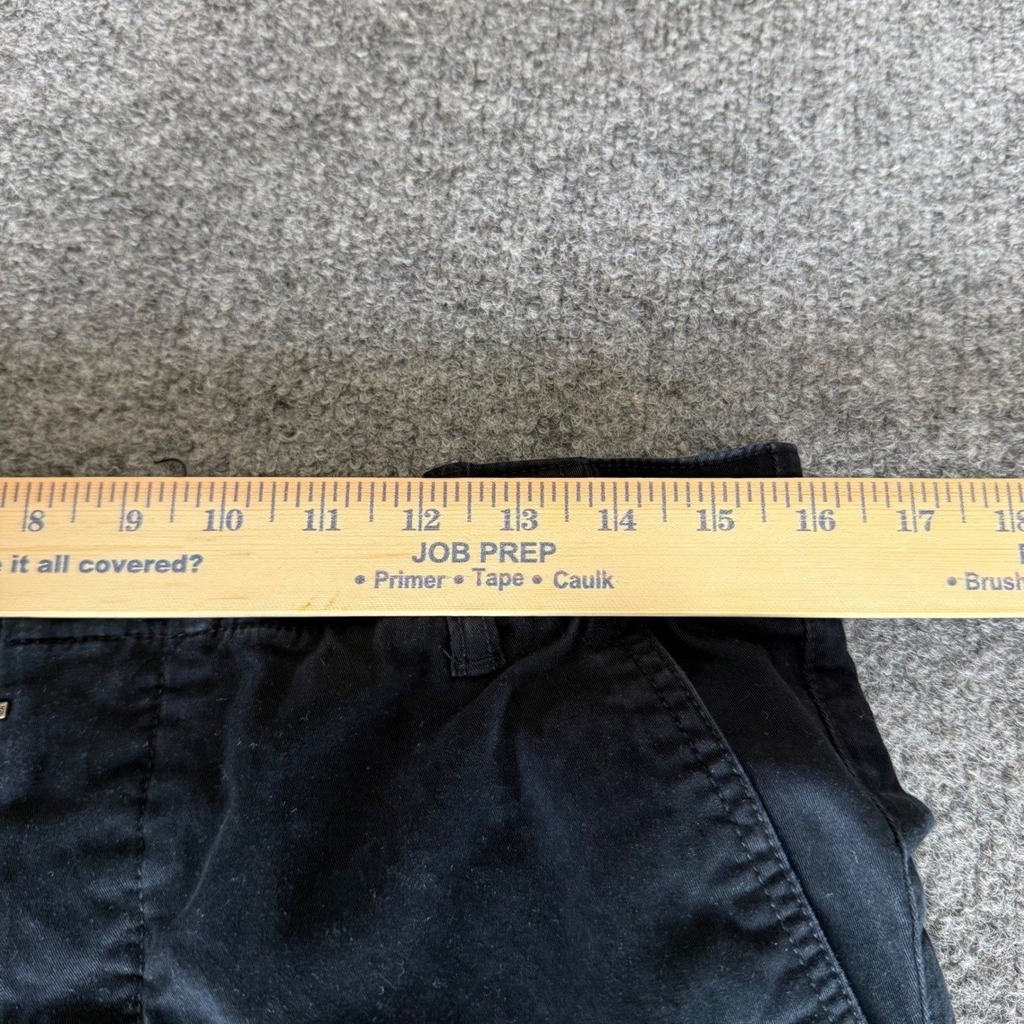 All Saints Stove Lumen Chino Mens Pant Black 32x30 Slim Casual Modern Streetwear