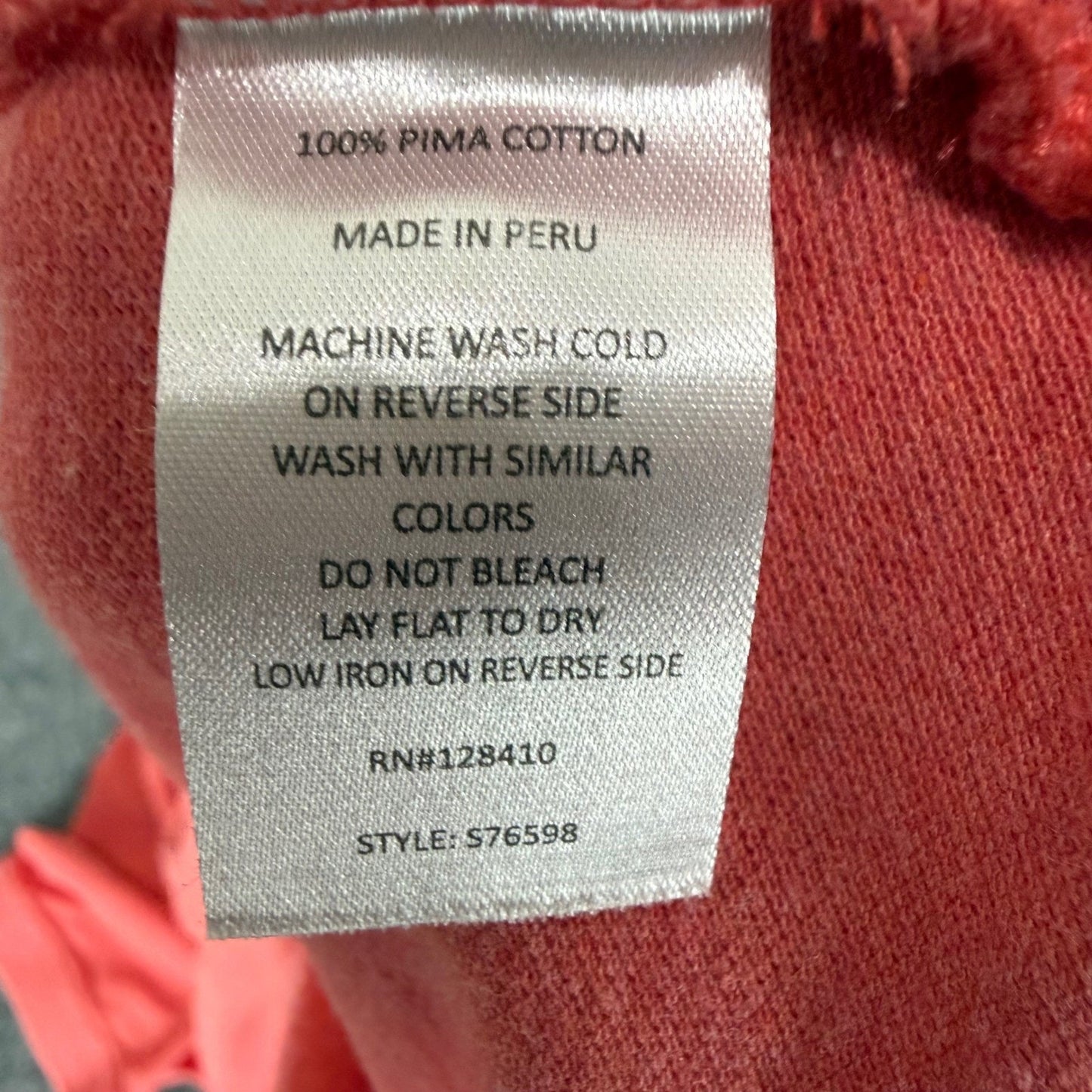 Sid Mashburn Polo Shirt Mens Large Pale Pink Pima Cotton Luxury Casual Knit Top