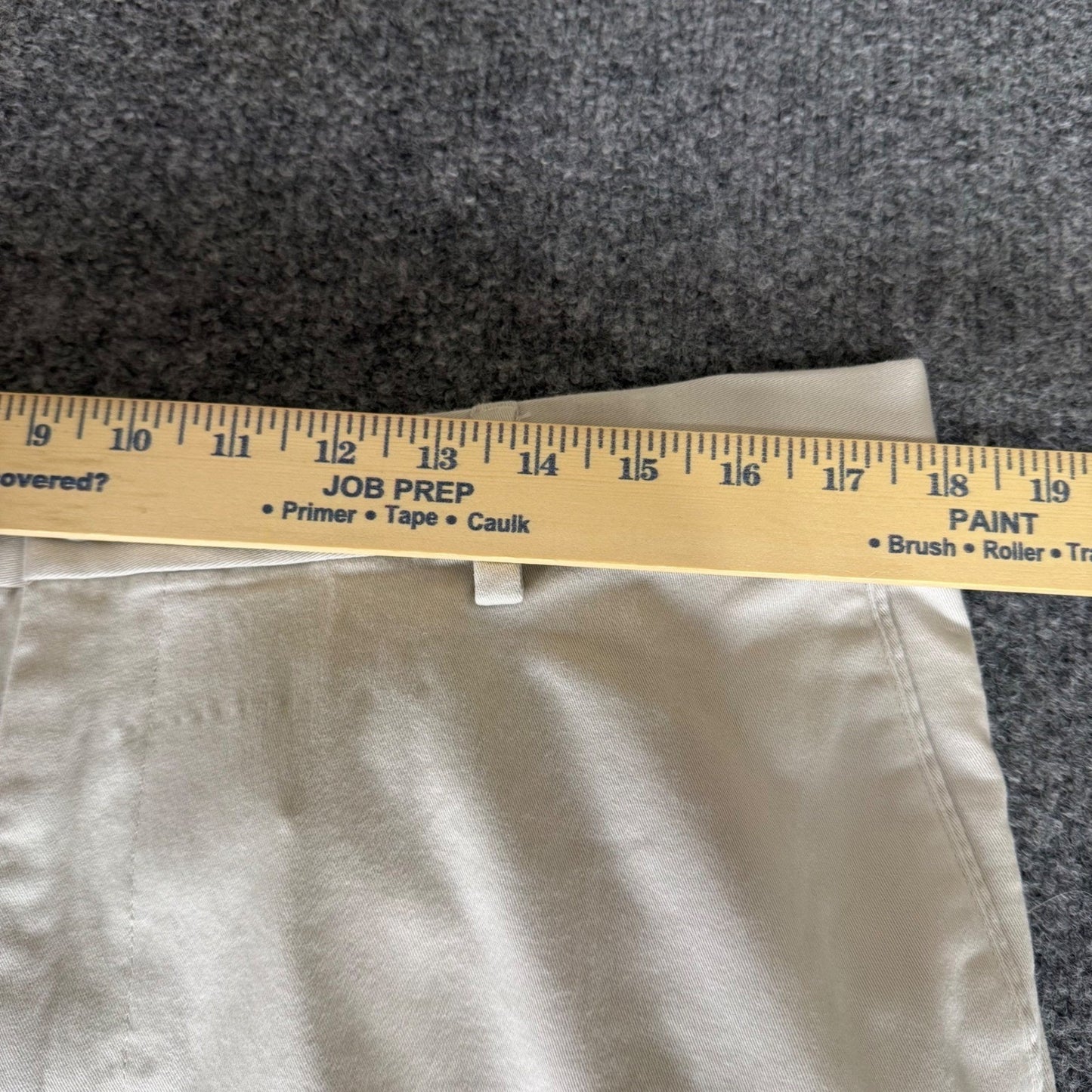 Dockers Relaxed Fit Chino Pants Mens 36x32 Beige Cotton Blend Stretch Khaki