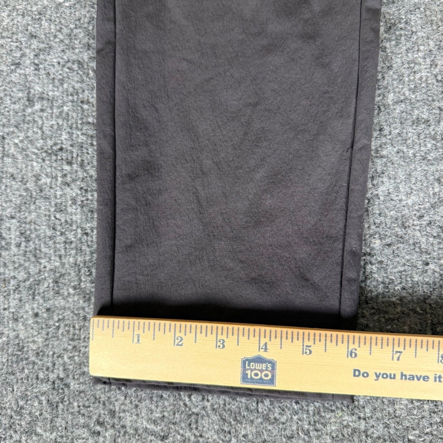 U-510 Mens Technical Performance Stretch Pants Charcoal Gray 32x27 Travel Chino
