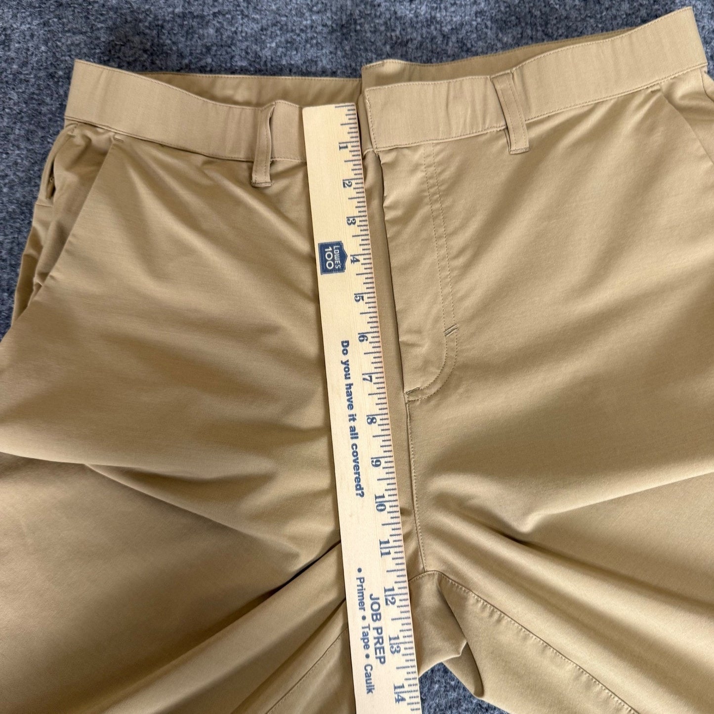 Fabletics Pants Mens 34x28 Tan Chino Stretch Golf Casual Office Travel Comfort