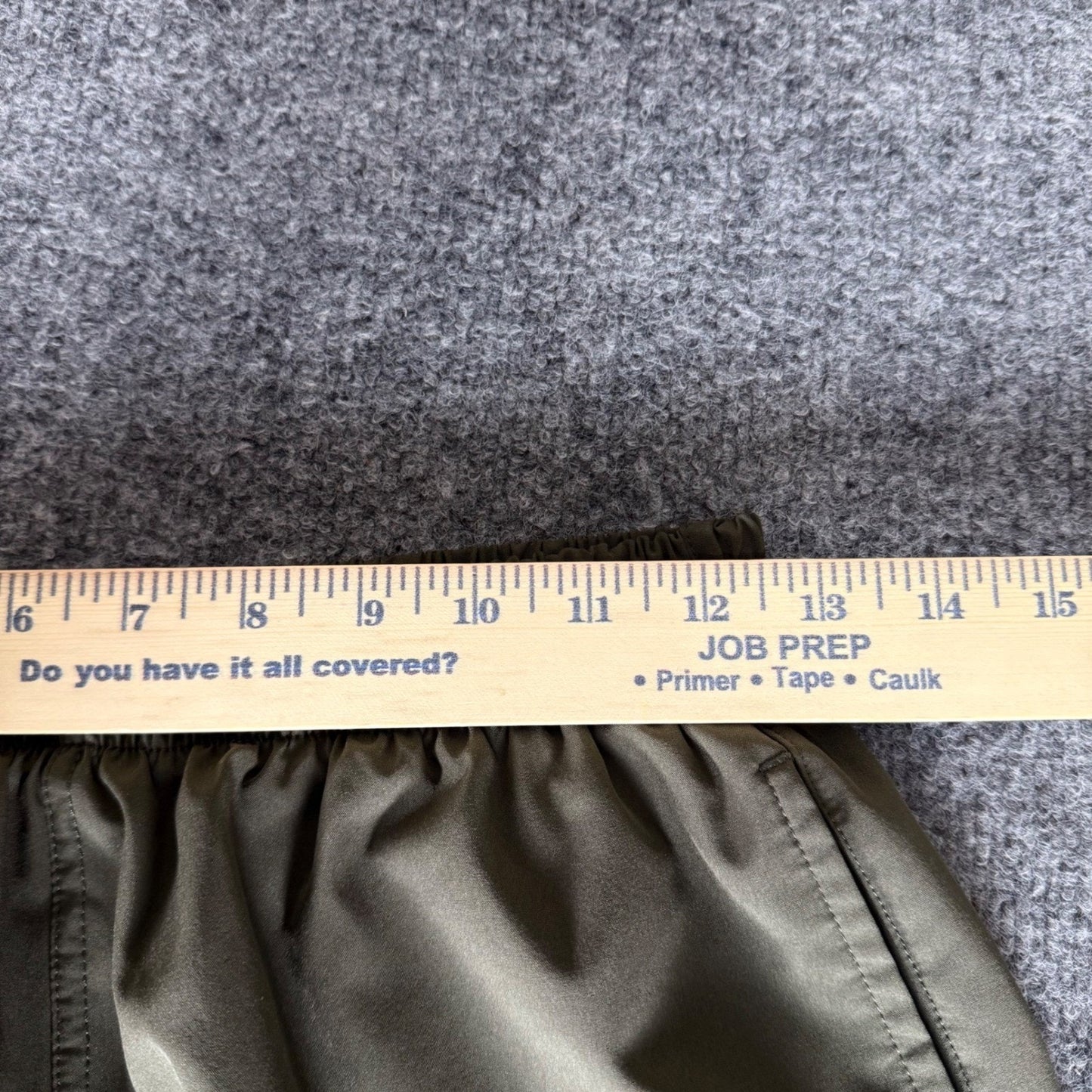 Cove USA Mens Performance Shorts Olive Green Size 30 Casual Outdoor Stretch