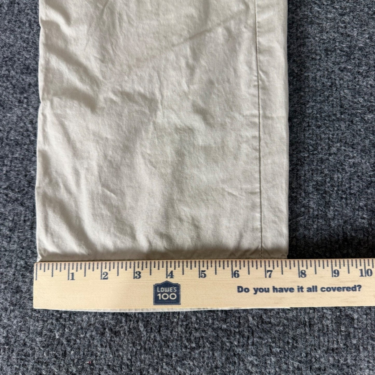 Buck Mason Mens Chino Pants 30x26 Beige Khaki Slim Fit Casual Cotton Everyday