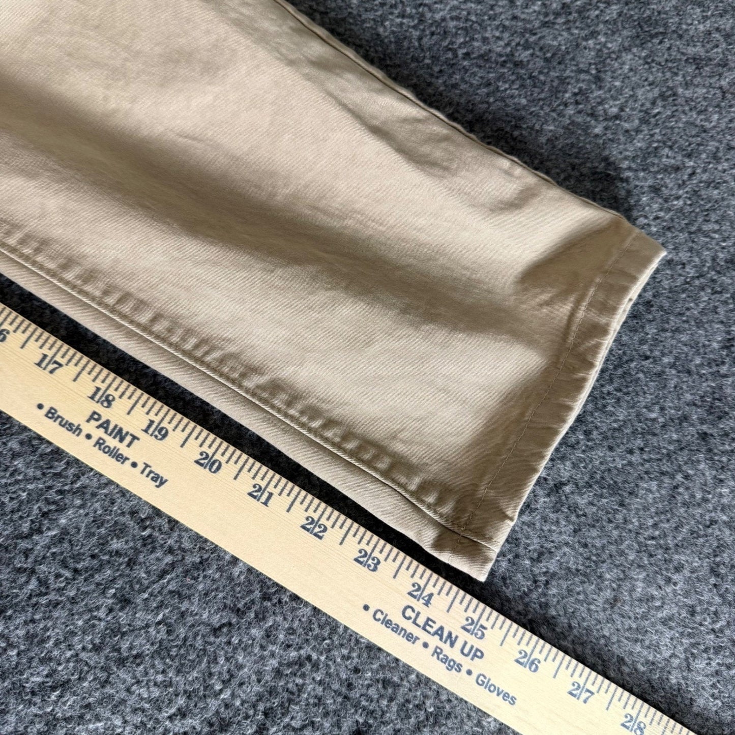 UNTUCKit Mens Straight Fit Chino Pant Khaki 32x30 (32x25) Everyday Casual Office