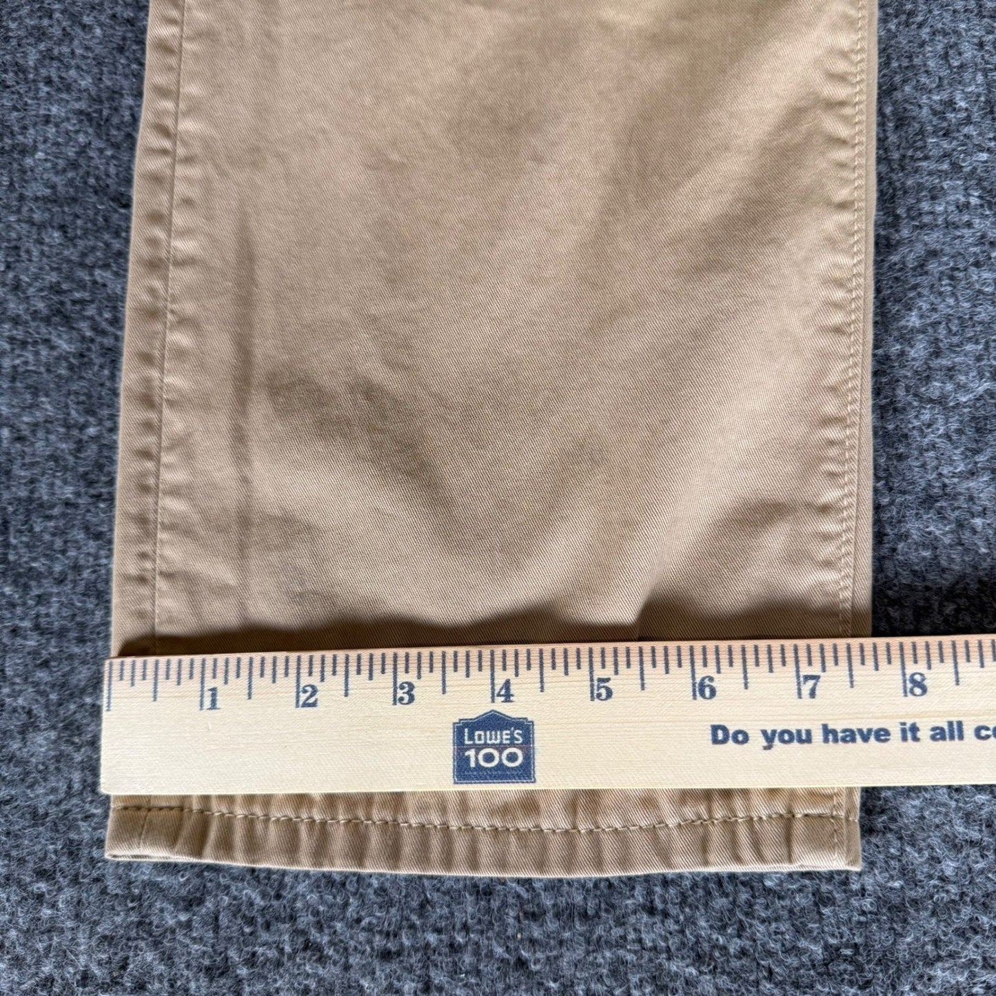 Rag & Bone Pants Mens 36x28 Beige Cotton Chino Straight Leg Casual Everyday