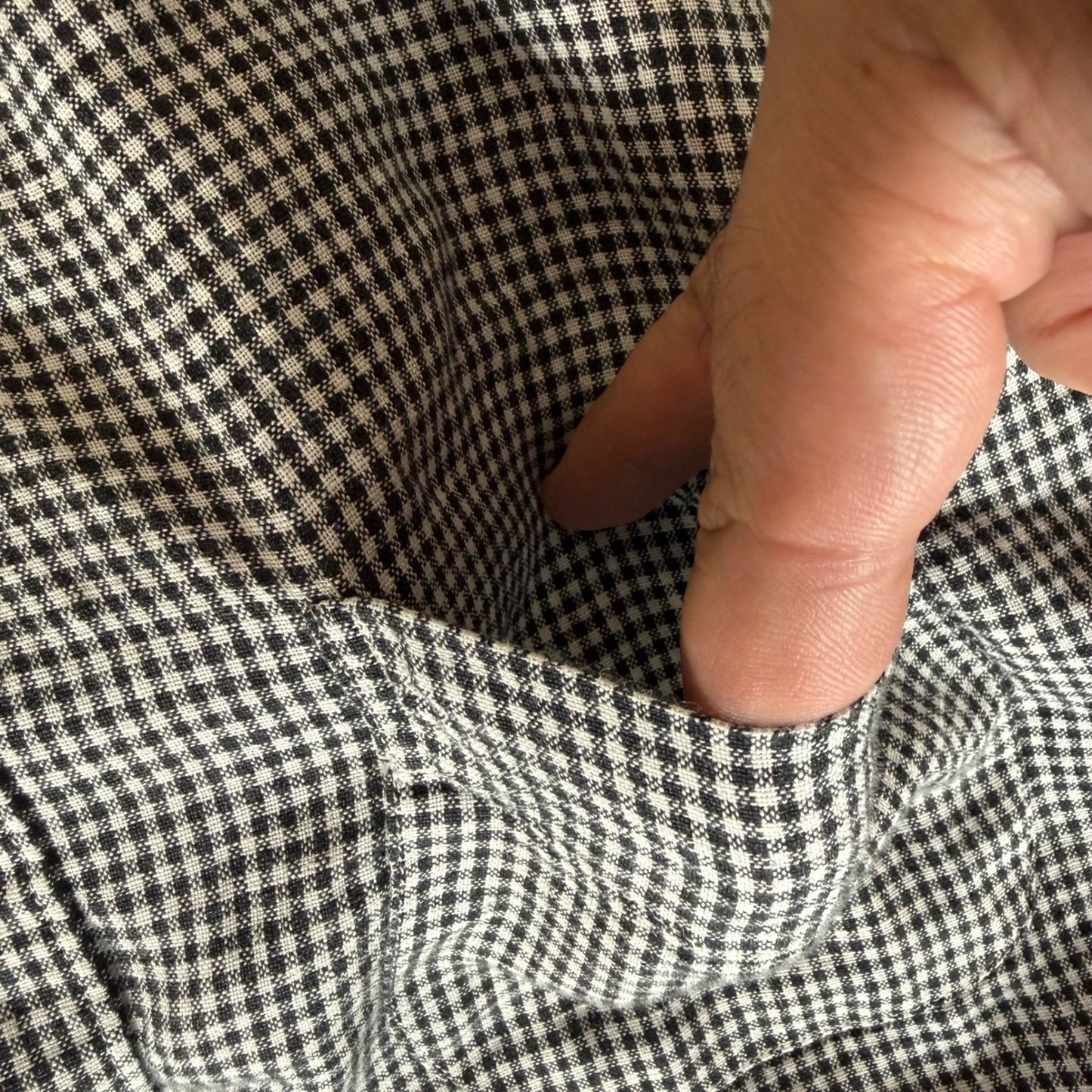 J Crew Irish Linen Baird McNutt Shirt Men L Gingham Button Up Long Sleeve Casual