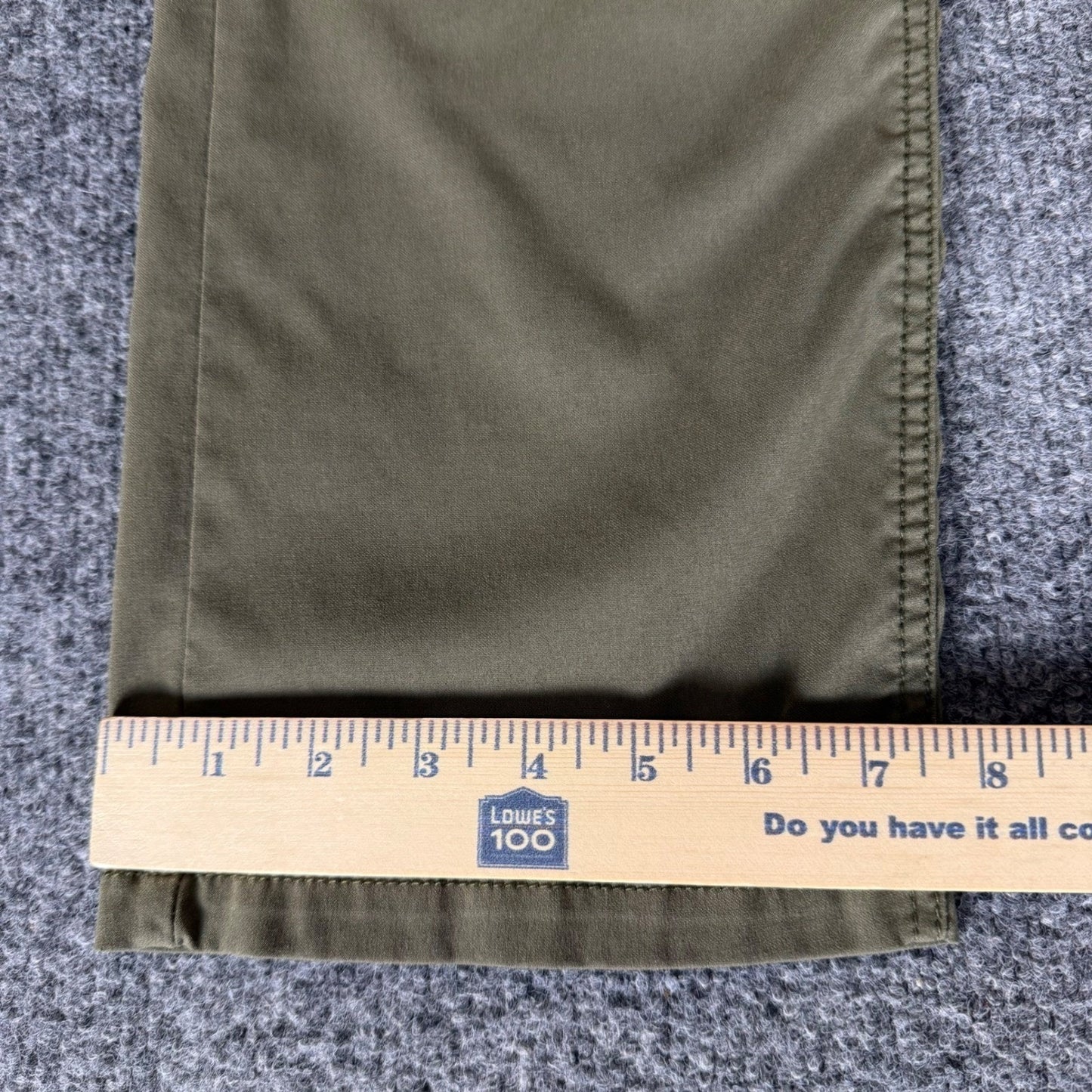 prAna Brion Pant Mens 31x30 (32x29) Green Slim Fit Outdoor Hiking Travel Stretch