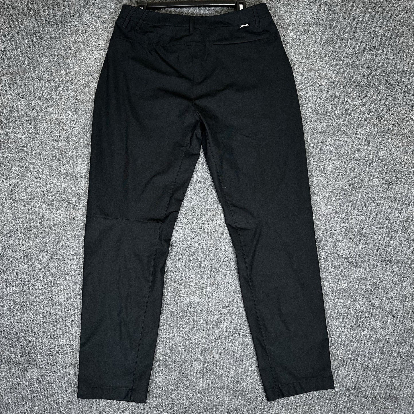 Legends Aviation Trouser Athletic Pants Mens 34 (33x29) Black Mid Rise Casual