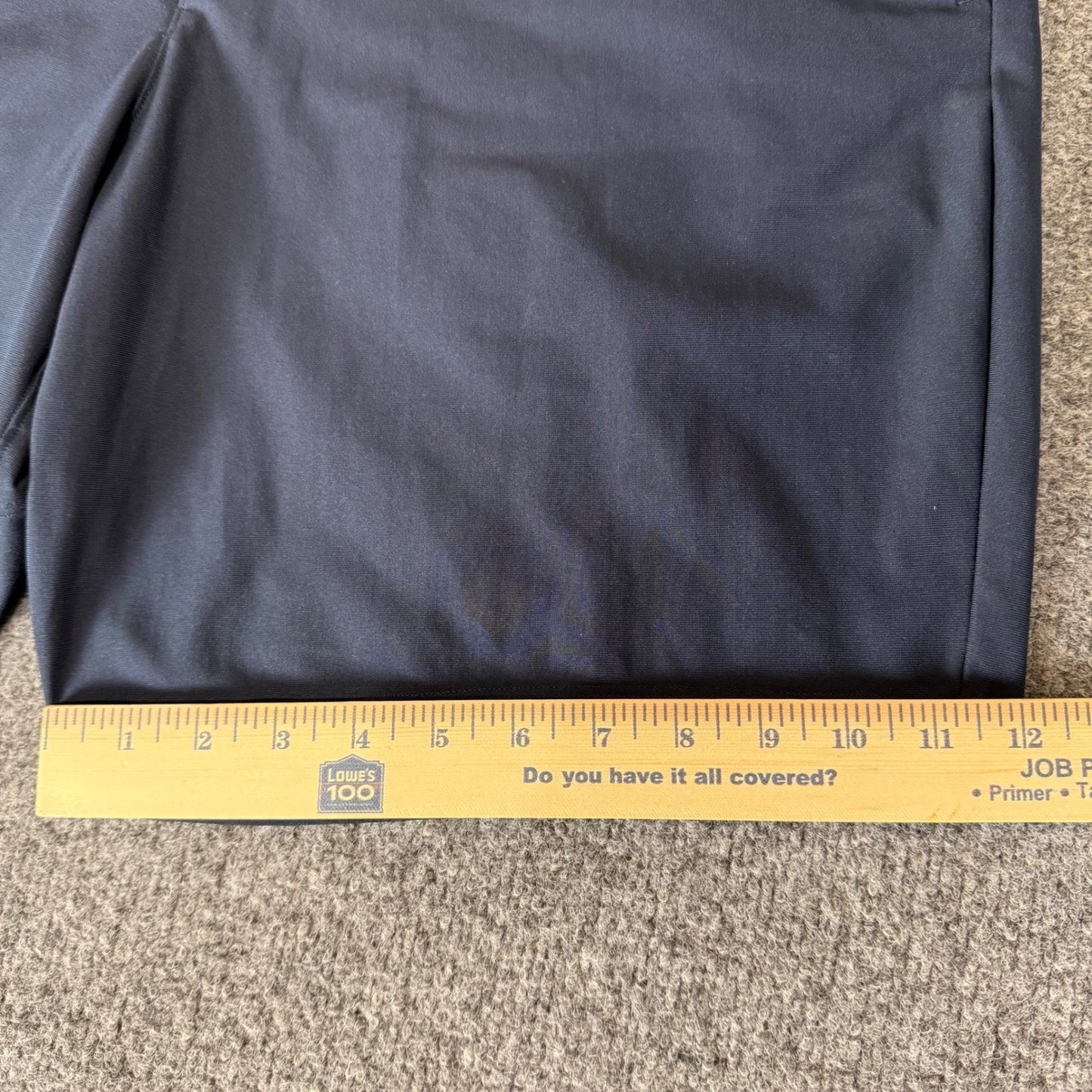 Lululemon ABC Shorts Mens 36 Navy Blue Chino Casual Golf Stretch Preppy Comfort