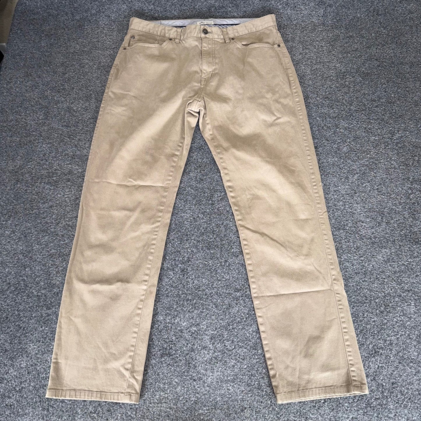 Peter Millar Ultimate Sateen Mens 5 Pocket Pants 34x29 Stretch Casual Golf Chino