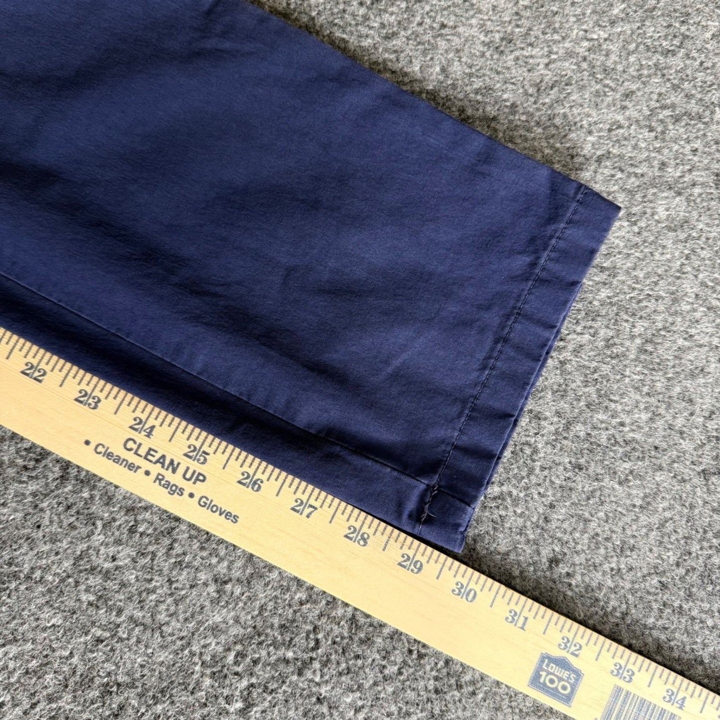 Vineyard Vines Mens On The Go Chino Pants OTG Blue 30x30 Slim Fit Performance