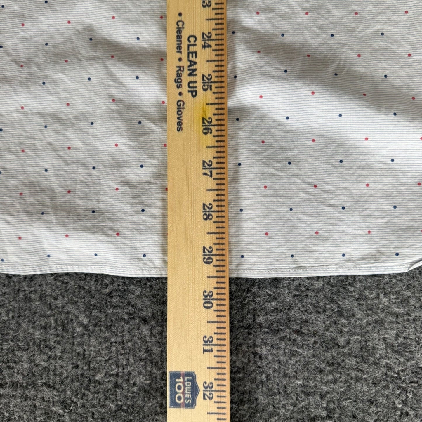 Bonobos Shirt Men Large Slim Fit Ditsy Dot Long Sleeve Button Down Office Casual