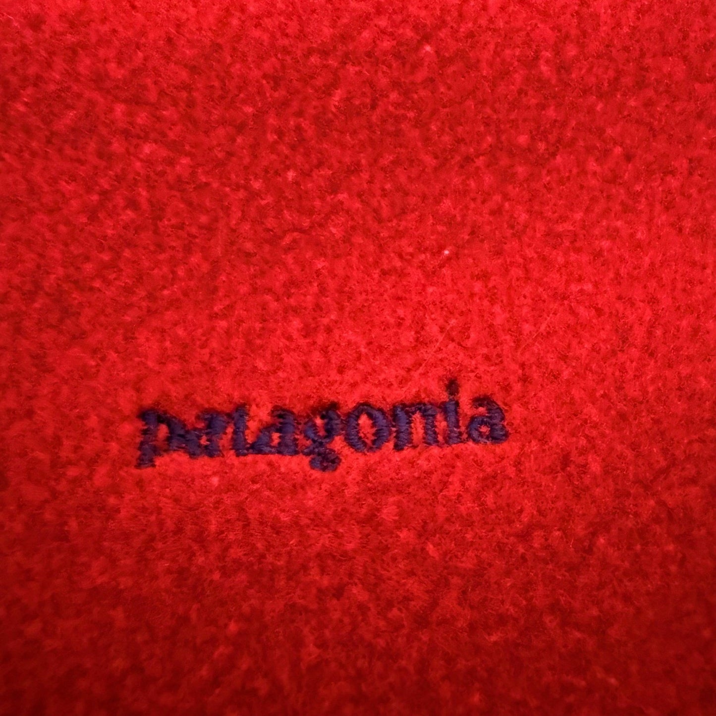 Patagonia Capilene Fleece Pullover Men XS Red 1/4 Zip Lightweight Sweater Jacket