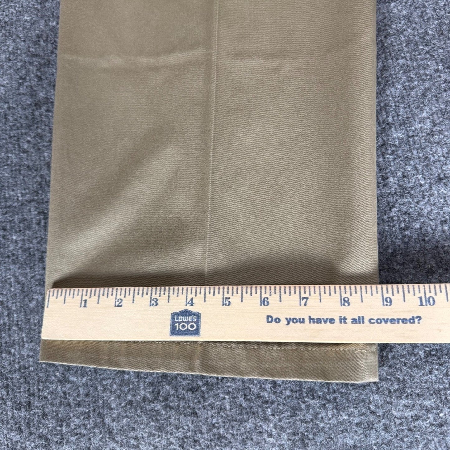 Dockers Signature Khaki Pants Mens 36x30 Tan Classic Fit Pleated Casual Workwear