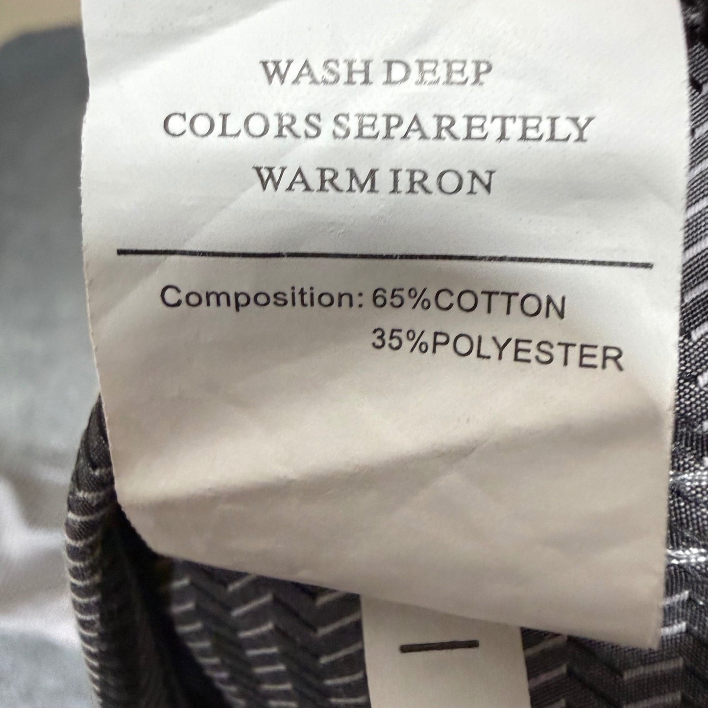 Barabas Shirt Mens Medium Grey Herringbone Long Sleeve Button Down Casual Modern