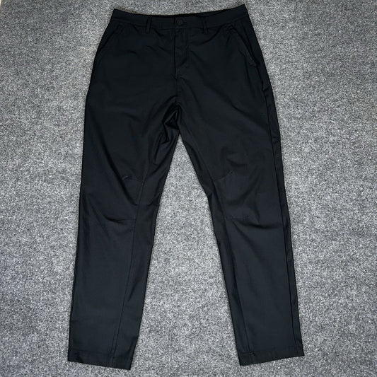 Legends Aviation Trouser Athletic Pants Mens 34 (33x29) Black Mid Rise Casual