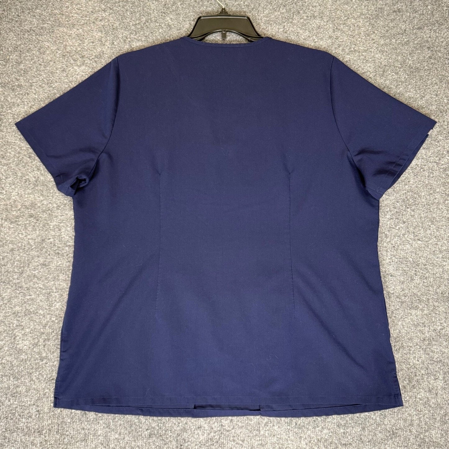 FIGS Casma Scrub Top V-Neck Short Sleeve Medical Nursing Navy Blue Womens XXL