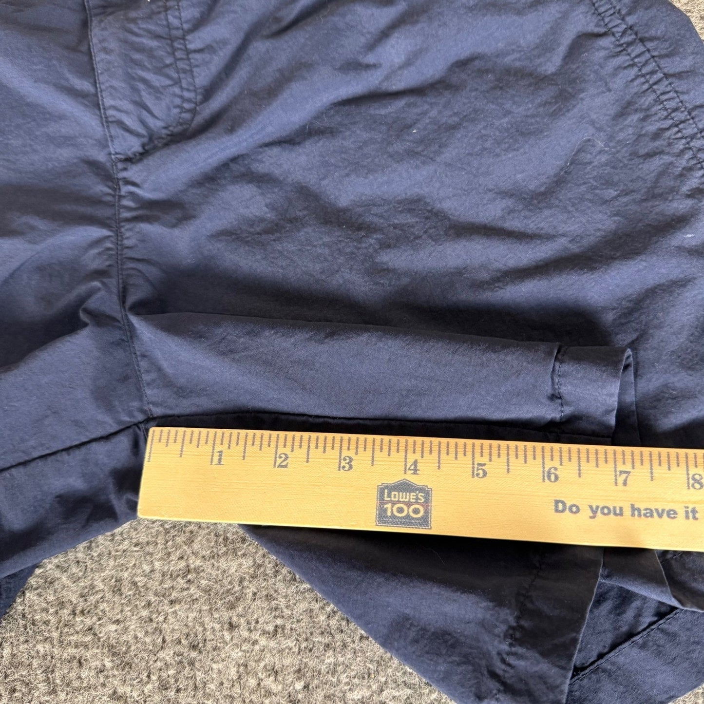 Columbia PFG Cargo Shorts Mens Small 32 Navy Blue Omni Shade Fishing Outdoor