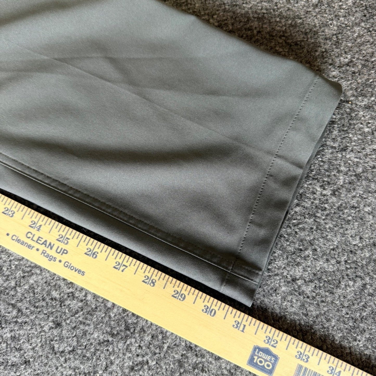 Nike Dri-Fit Golf Pant Mens 32x32 Gray Lightweight Athletic Performance Trousers
