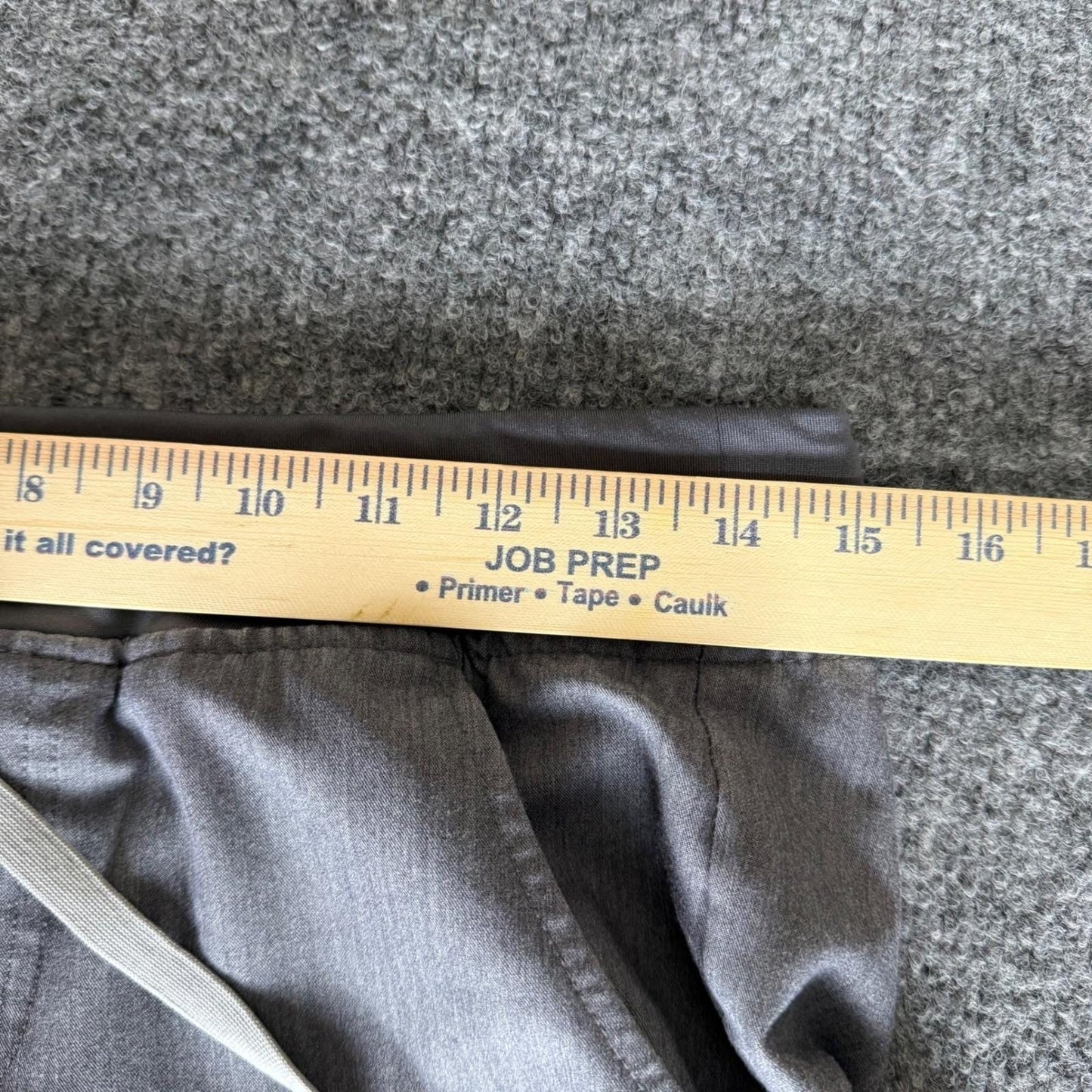 FIGS Zamora Jogger Scrub Pants Womens Small Petite 30x26 Gray Medical Nursing