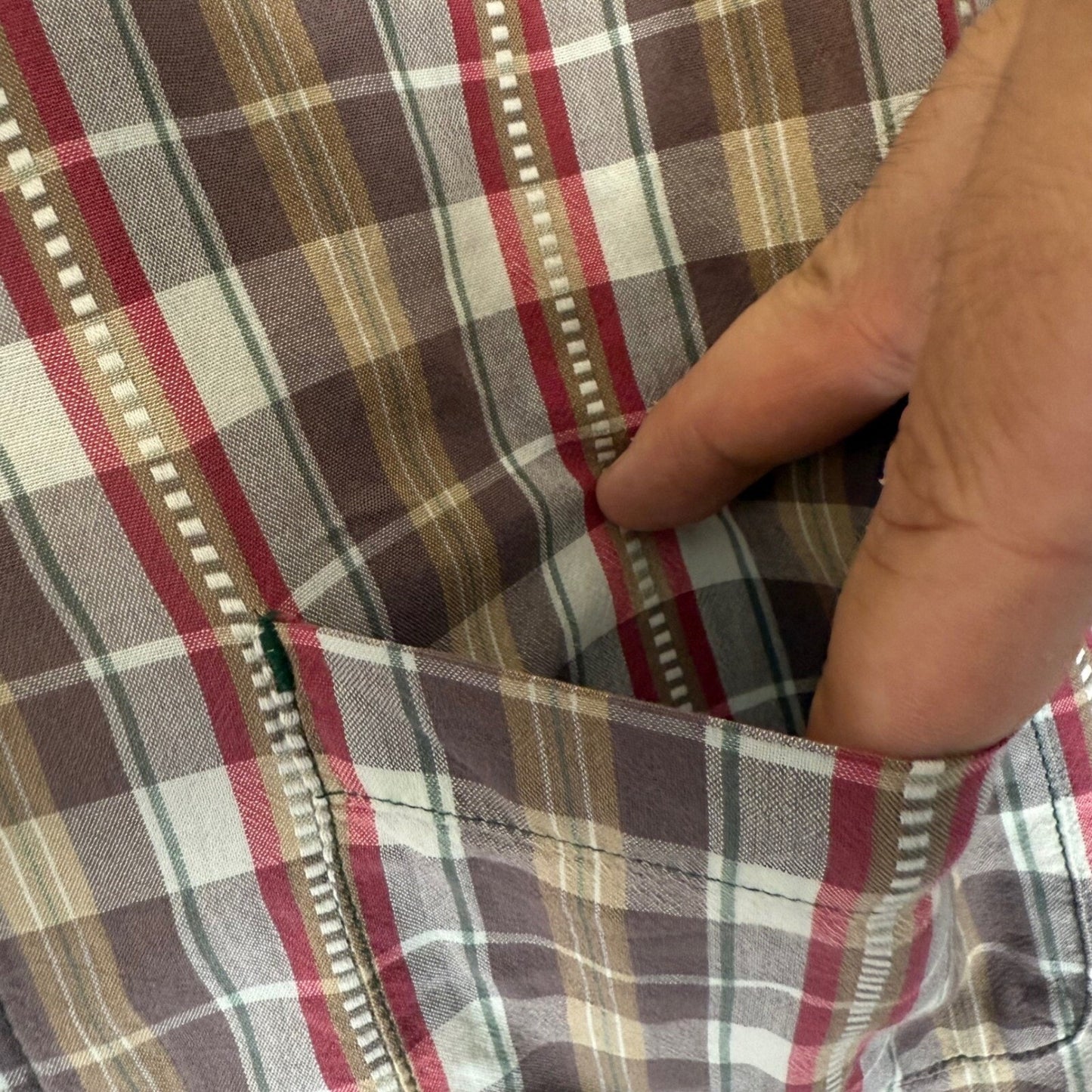 Carbon 2 Cobalt Shirt Mens Large Plaid Button Up Short Sleeve Casual Comfort Fit