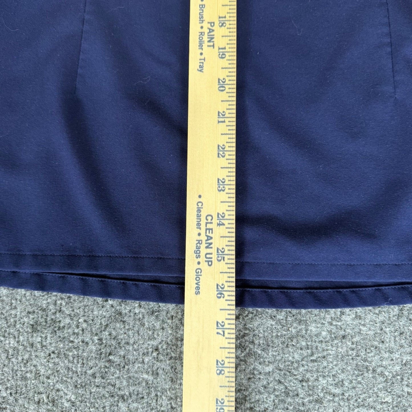 FIGS Catarina Womens Scrub Top Shirt Large Navy Blue Medical Healthcare Uniform