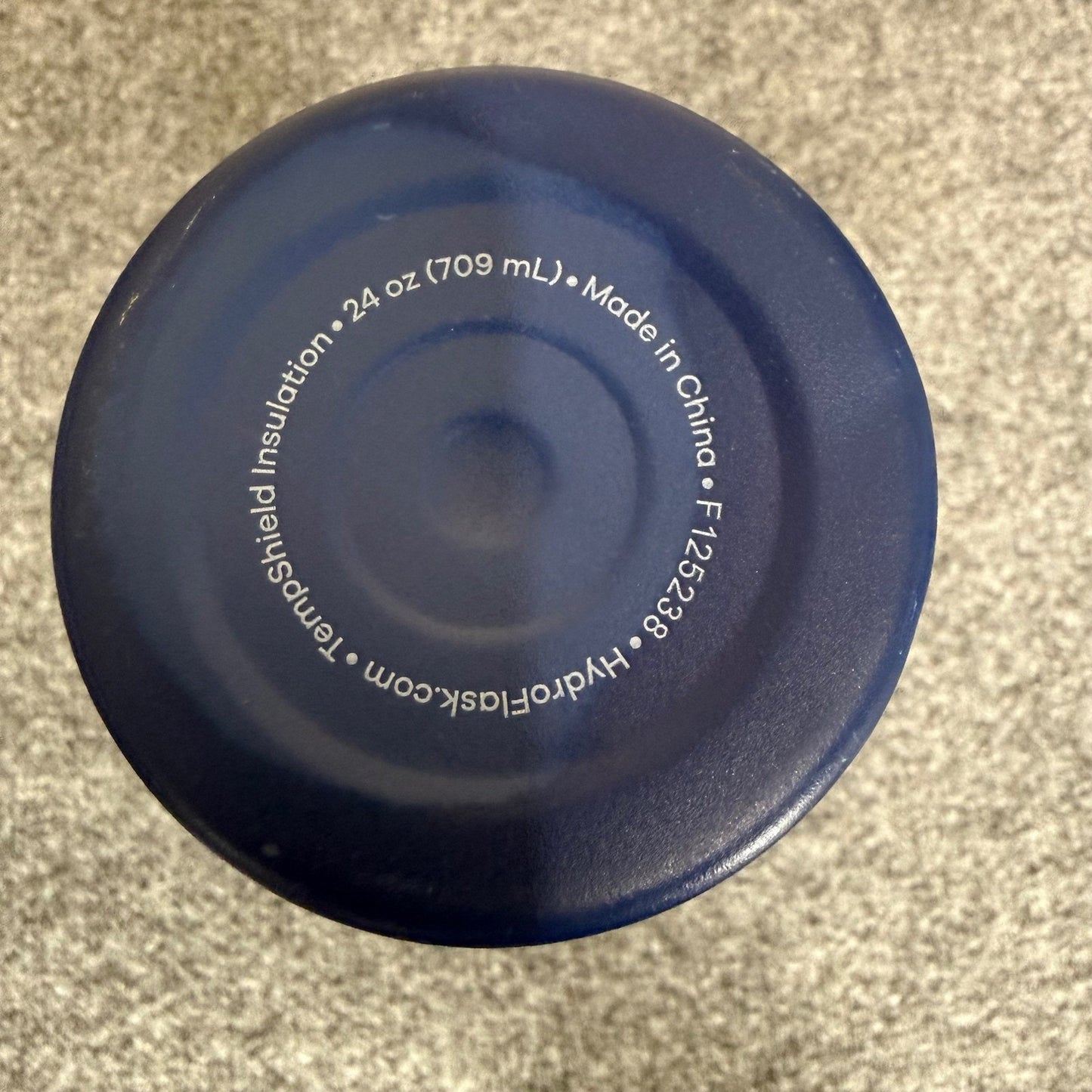 Hydro Flask Water Bottle 24oz Insulated Stainless Steel Blue Cold Hot Travel