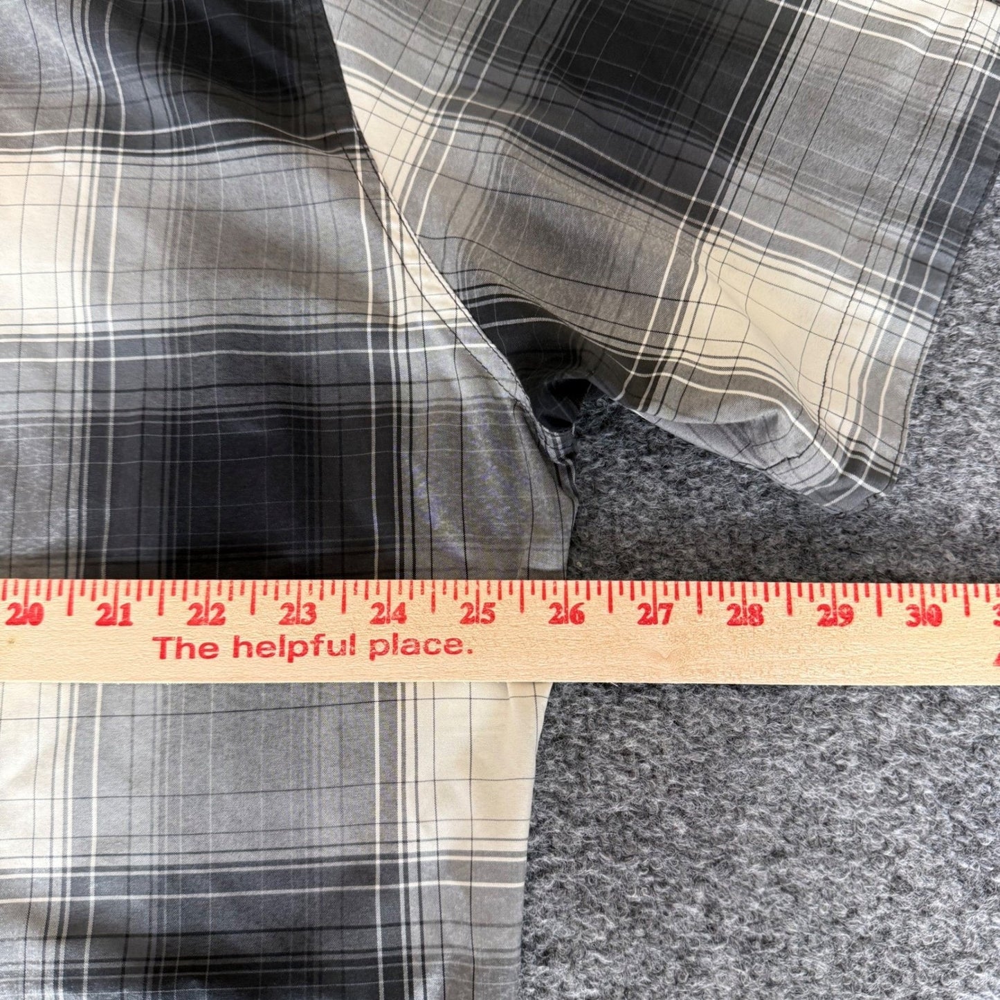 KUHL Response Shirt Mens XXL Plaid Short Sleeve Button Up Outdoor Hiking Trail