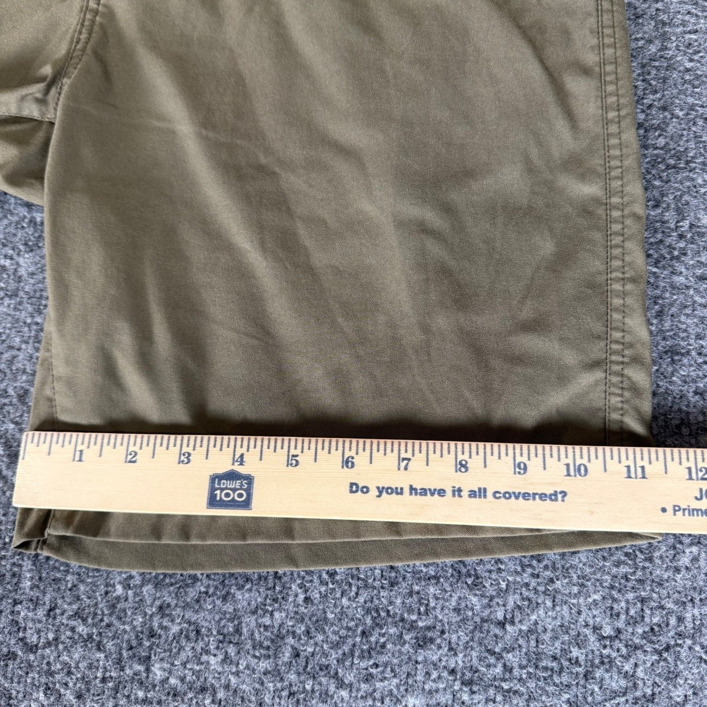 prAna Alameda Hiking Shorts Mens 38 Beige Chino 8" Outdoor Travel Stretch Trail