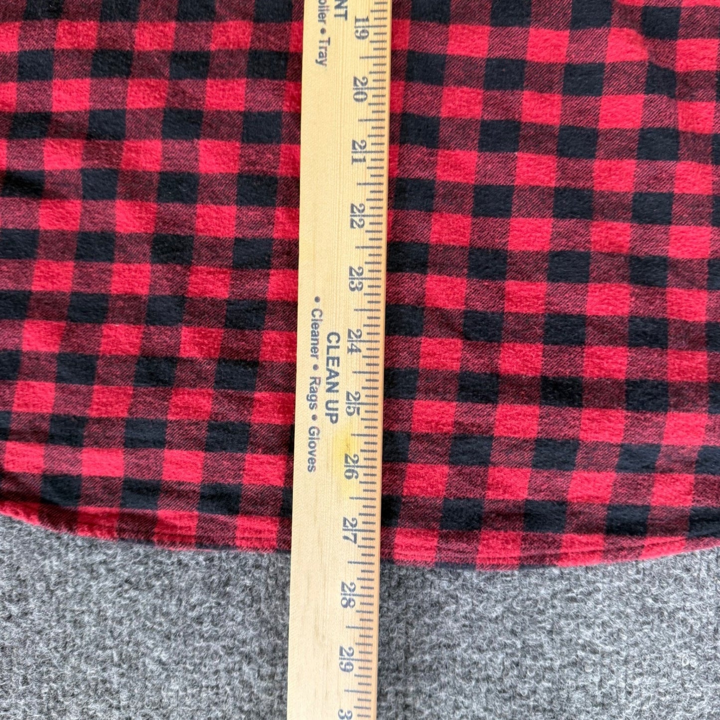 J.Crew Mens Slim Fit Flannel Shirt Red Black Buffalo Check Plaid Small Casual