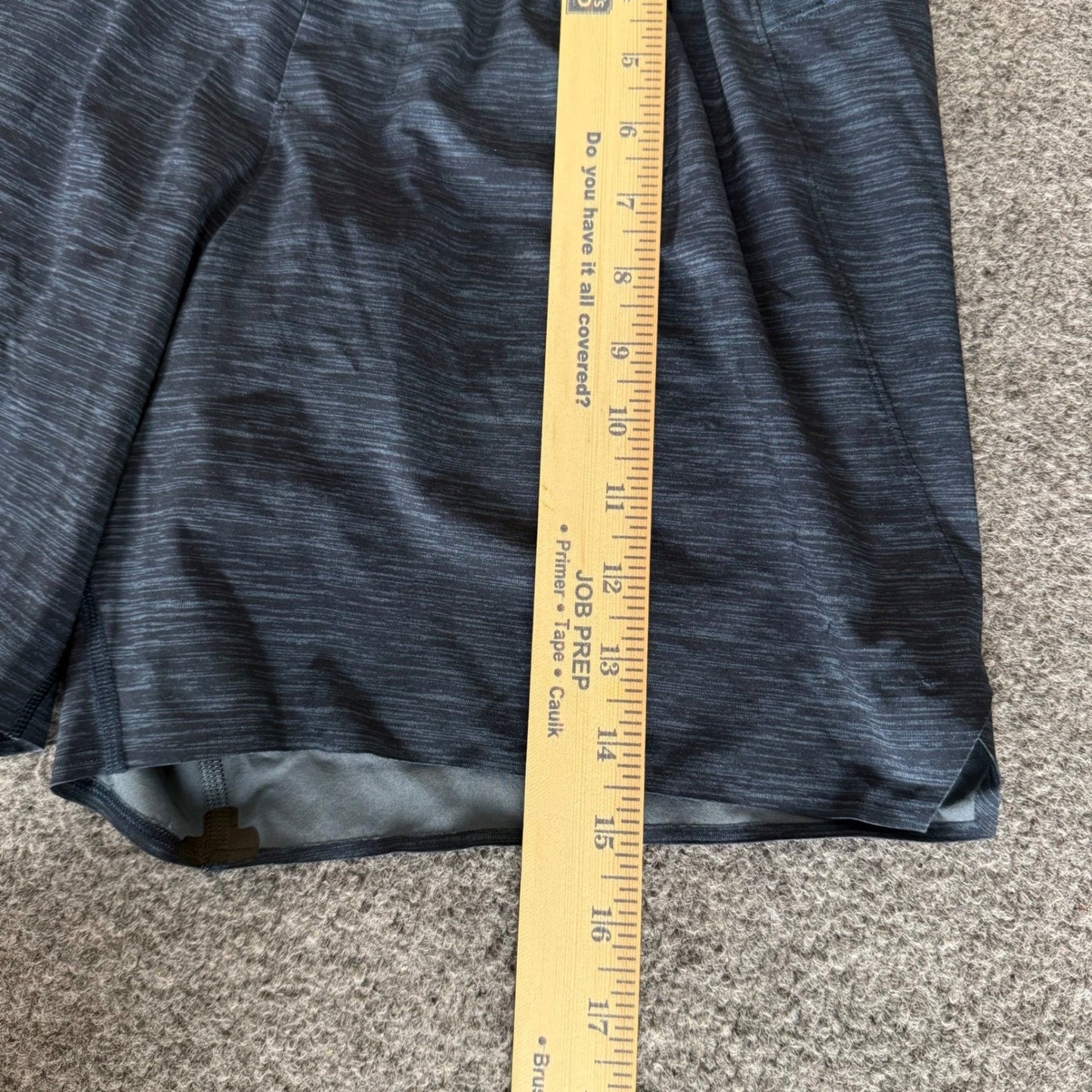 Lululemon Surge Mens Running Shorts Small Blue Athletic Gym Performance Training