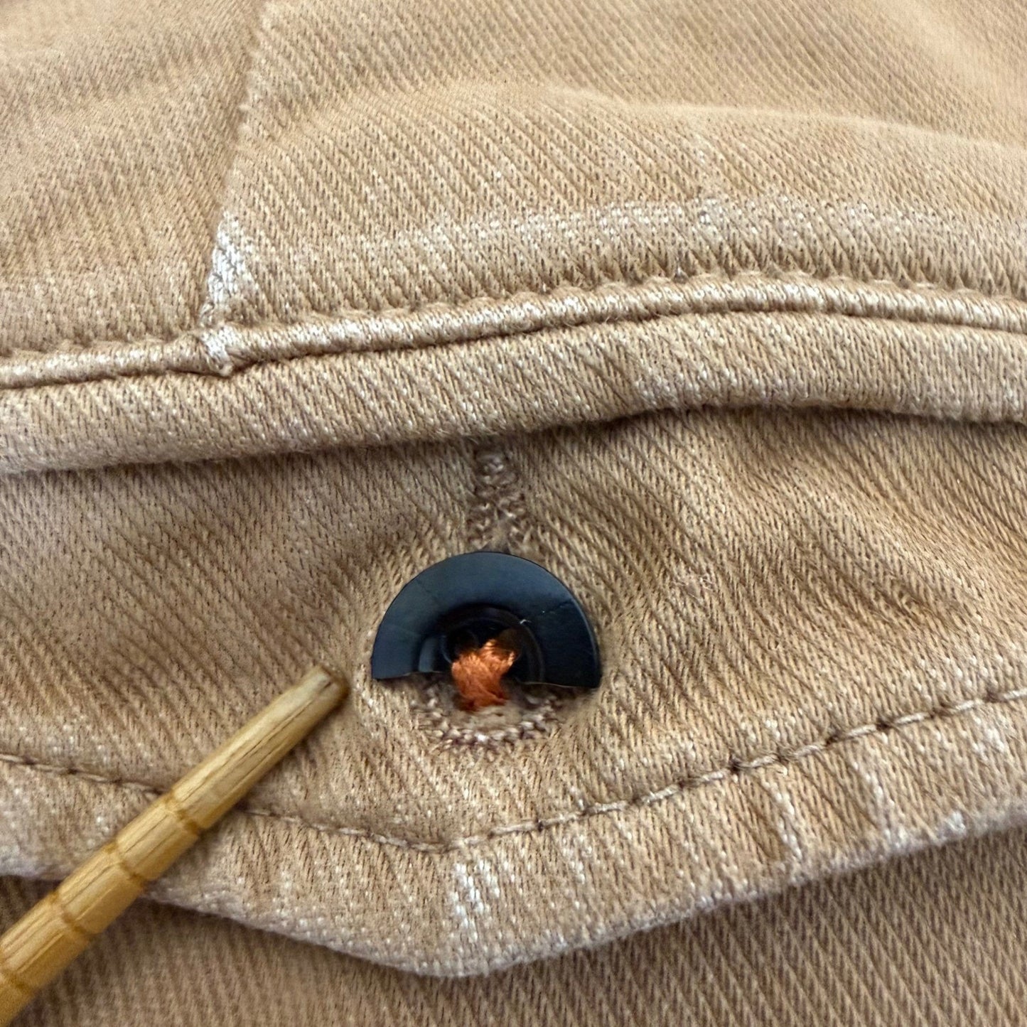 Hiroshi Kato The Ave Slim Chino Pants Mens 36x32 Tan Stretch Everyday Comfort